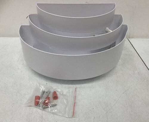 Metal Shade Contemporary Wall Sconce - Lot 642