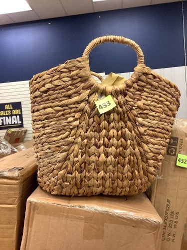 Weaved Basket - Lot 433