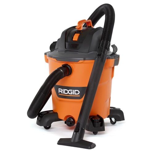 Ridgid HD1200 12 Gal 5.0-Peak HP NXT Wet/Dry Shop Vacuum w/ Filter Hose and Accessories - Lot 46