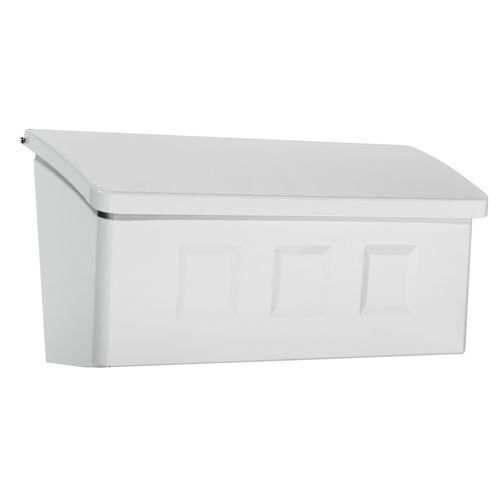 Wall-Mounted Mailbox - White - Lot 131