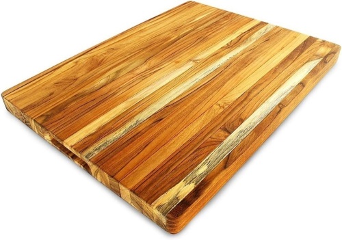 Terra Teak Extra Large Cutting Board 24 x 18 Inch  - Lot 303