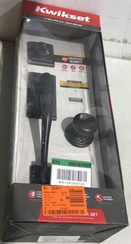 Kwikset Hawthorne Venetian Single Cylinder Set - Lot 443