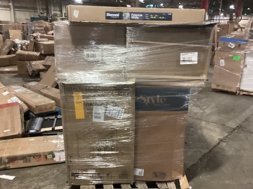 Pallet of Uninspected Bathroom Vanities - Lot 533
