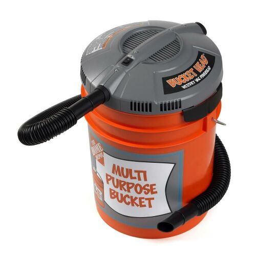 Bucket Head 5 Gal 1.75 HP Wet/Dry Vacuum - Lot 800