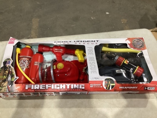 Kids Firefighting Toy Set  - Lot 677