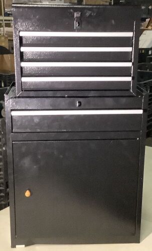 Rolling Tool Chest - Black, Cosmetic Damage - Lot 820