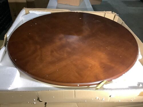 Dylan Dining Table - Buttermilk/Oak, Incomplete - Lot 253
