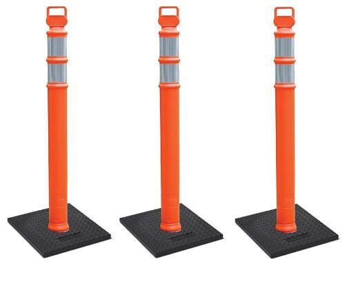 Lot of (3) 45" Delineator Posts - Lot 463