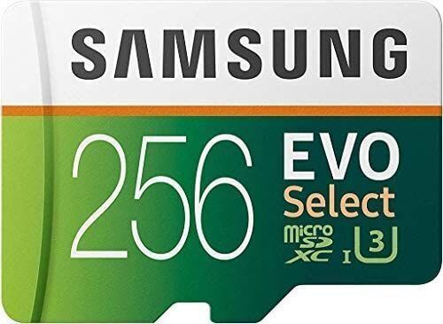 Samsung EVO Select 256GB MicroSDXC Card and SD Adapter - Lot 182