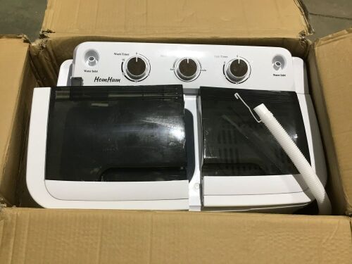 Portable Twin Tub Washing Machine PWT-01 - Lot 353