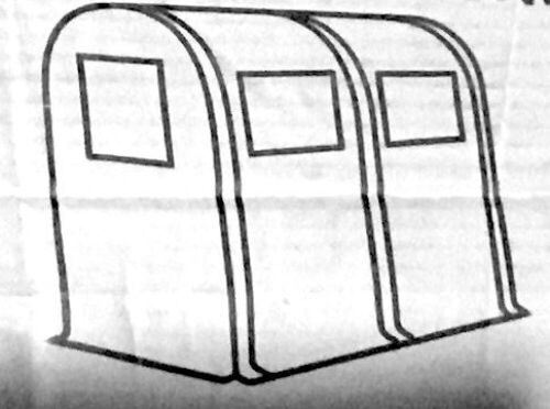 73"x37"x59" Greenhouse - Lot 644