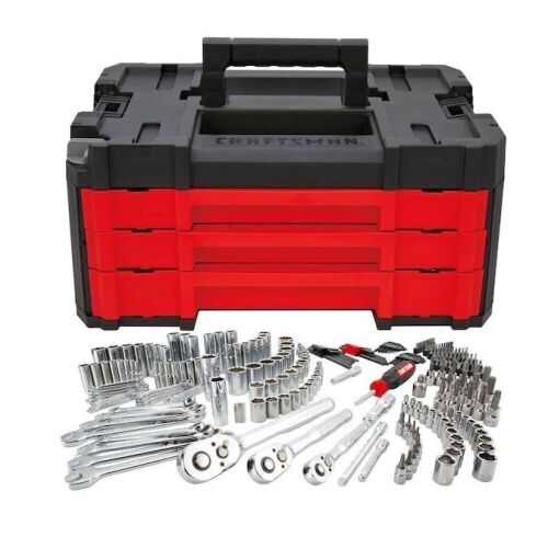 Craftsman 262-Piece Standard SAE and Metric Chrome Mechanics Tool Set - Lot 40
