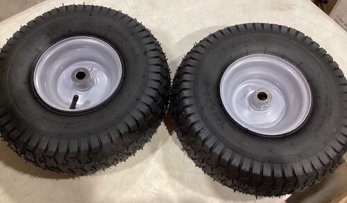 Lot of (2) C-165S-17 Lawn Mower Tractor Wheels - Lot 211