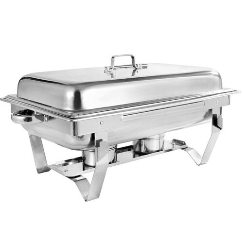 11L Stainless Steel Chafing Dish - Cosmetic Damage - Lot 1103