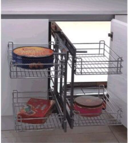 Full Extension Magic Corner Wire Basket Board - Lot 575