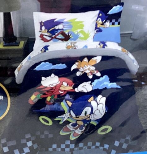 Bed in a Bag - Sonic the Hedgehog, Twin/Full Size - Lot 461