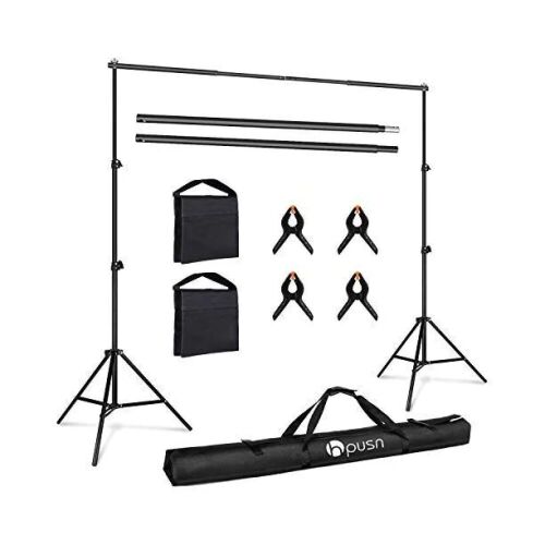 10' Adjustable Photography Backdrop Stand with Carry Bag - Lot 886
