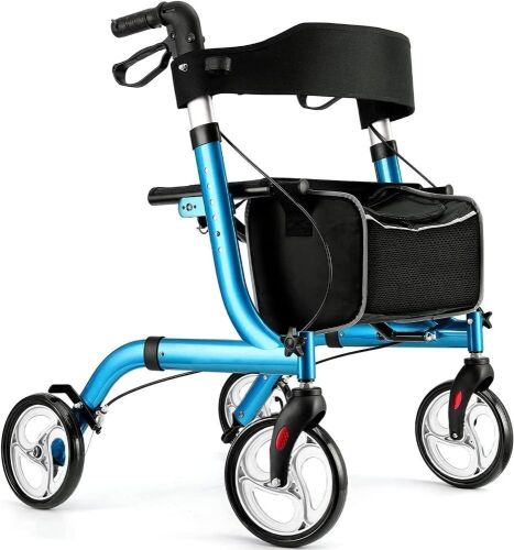 Rollator Walker - Blue - Lot 246