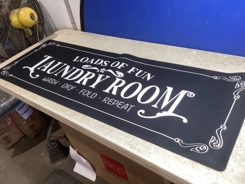 Laundry Room Decoration - Lot 453