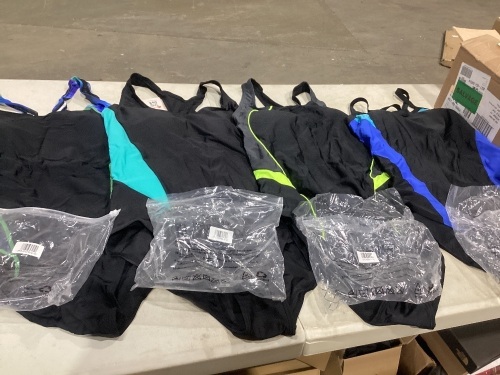 Lot of (4) One Piece Bathing Suits, XL  - Lot 828