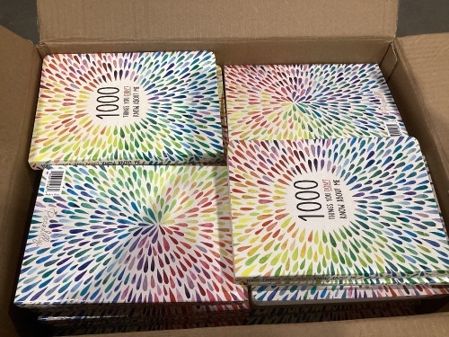 Lot of (53) 1000 Things You Don't Know About Me Activity Journals - Lot 866