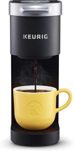 Keurig K-Mini Coffee Maker, Single Serve K-Cup Pod Coffee Brewer, 6 to 12 oz. Brew Sizes, Black   - Lot 195