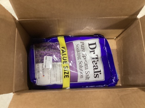 Dr. Teals Epsom Salt w/ Lavendar - Bag Cut - Lot 367