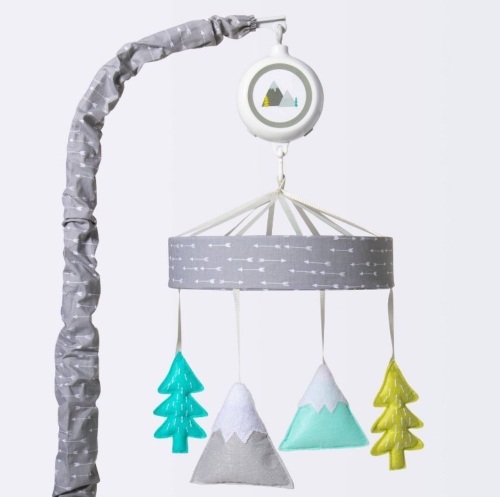 Cloud Island Musical & White Noise Crib Mobile  - Lot 397