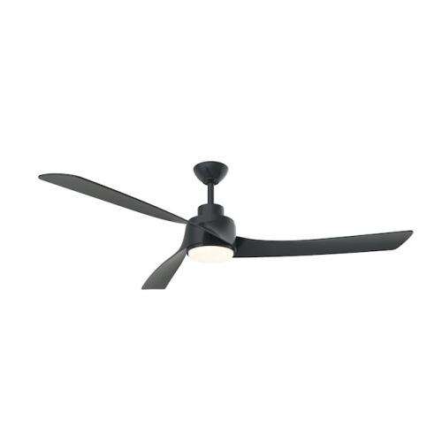 Minka Ormond 60-in Coal LED Indoor Ceiling Fan with Light Remote, 3-Blade  - Lot 78
