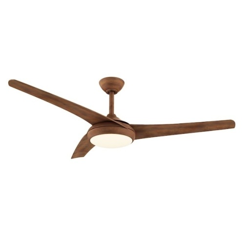 Minka 52" AeroFlo Koa Ceiling Fan with Remote   - Lot 88