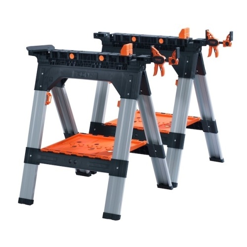 Pony 2-Pack Clamping Sawhorses - Lot 60