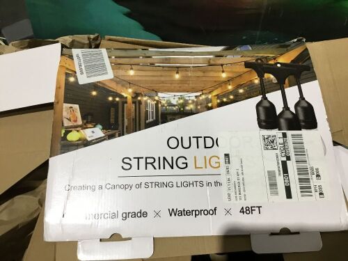 Outdoor String Lights  - Lot 1051