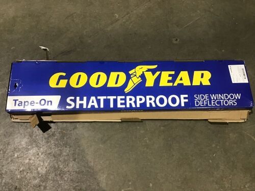 GoodYear Tape-On Shatterproof Side Window Deflectors  - Lot 861