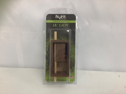 Bone Collector Lil' Lady Wooden Push-Pull Turkey Call - Lot 111