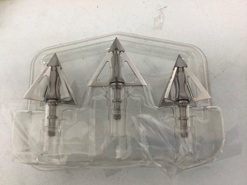 G5 Striker X 4-Blade Fixed-Blade Broadhead (3) - Lot 112