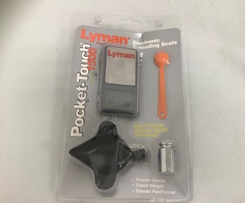 Lyman Pocket-Touch 1500 Electronic Reloading Scale - Lot 123