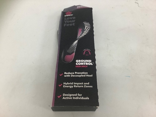 SPENCO High Arch Sole Inserts - Lot 132