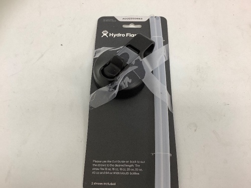 Hydro Flask Wide Mouth Lid with 2 Straws, E-Commerce Return, SOLD AS IS - Lot 141
