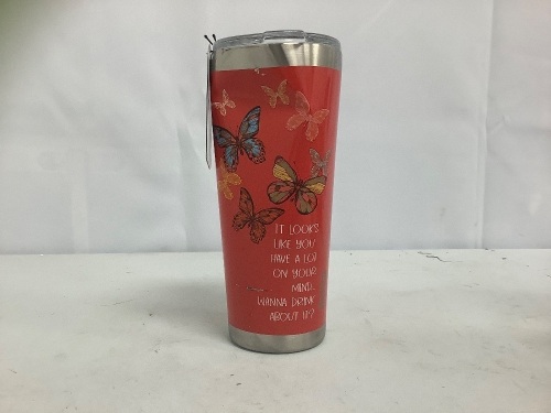 Pure Coral Tumbler 22oz - Lot 145