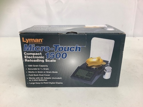 Lyman Micro-Touch Compact Electronic Reloading Scale - Lot 157