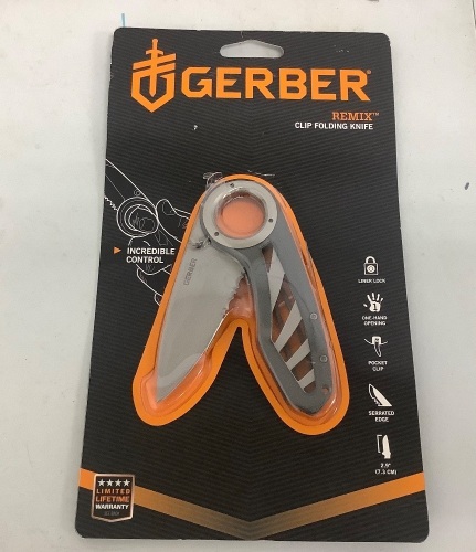 Gerber Remix Clip Folding Knife - Lot 166