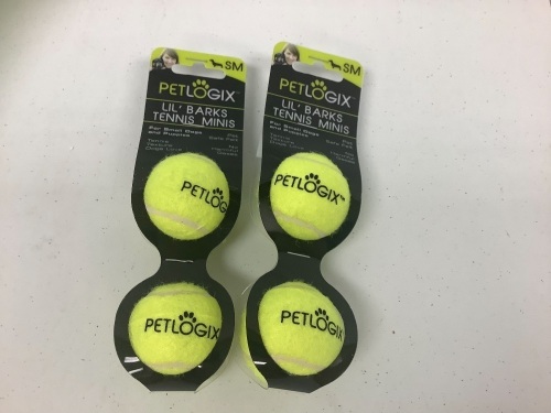 Petlogix Lil Barks Mini Tennis Balls, E-Commerce Return - Lot 256