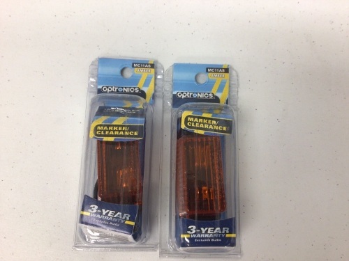 Optronics MC11AS Mini Marker/Clearance Light, Amber, E-Commerce Return - Lot 265