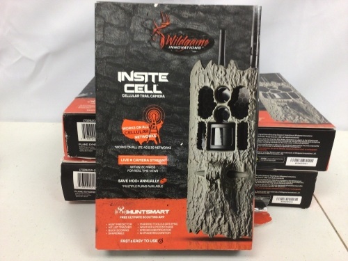 Lot of (5) Insite Cell Trail Cameras, E-Commerce Return, Untested - Lot 267