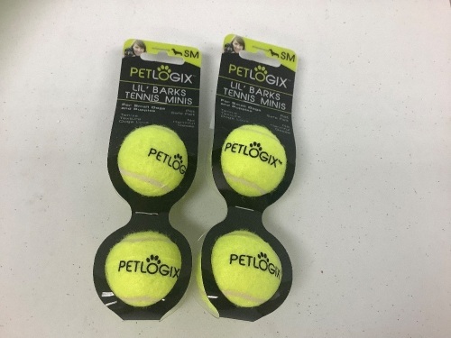 Petlogix Lil Barks Mini Tennis Balls, E-Commerce Return - Lot 270