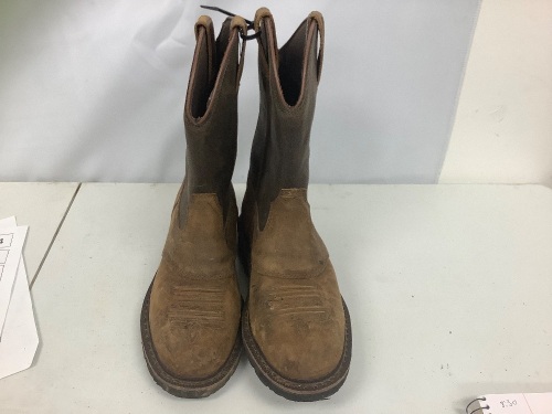 Mens Brown Boots, Size 10D - Lot 277