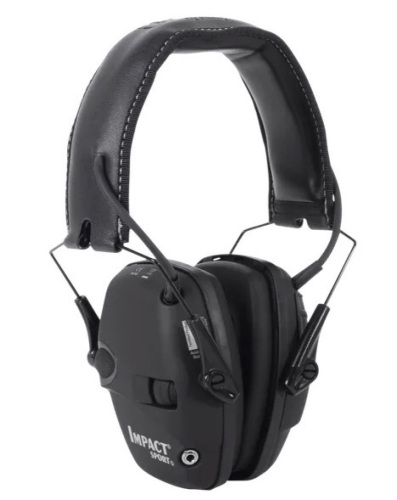 Howard Leight Impact Sport Electronic Earmuff - Black - Lot 316