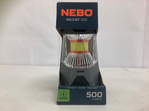 NEBO Galileo 500 Rechargeable Lantern - Lot 337