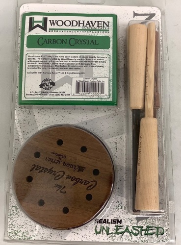 WoodHaven Custom Calls Carbon Crystal Friction Turkey Call - Lot 461