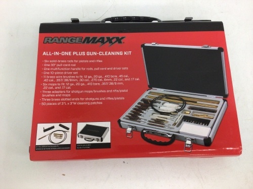 Range Maxx All In One Plus Gun Cleaning Kit, E-Commerce Return - Lot 481